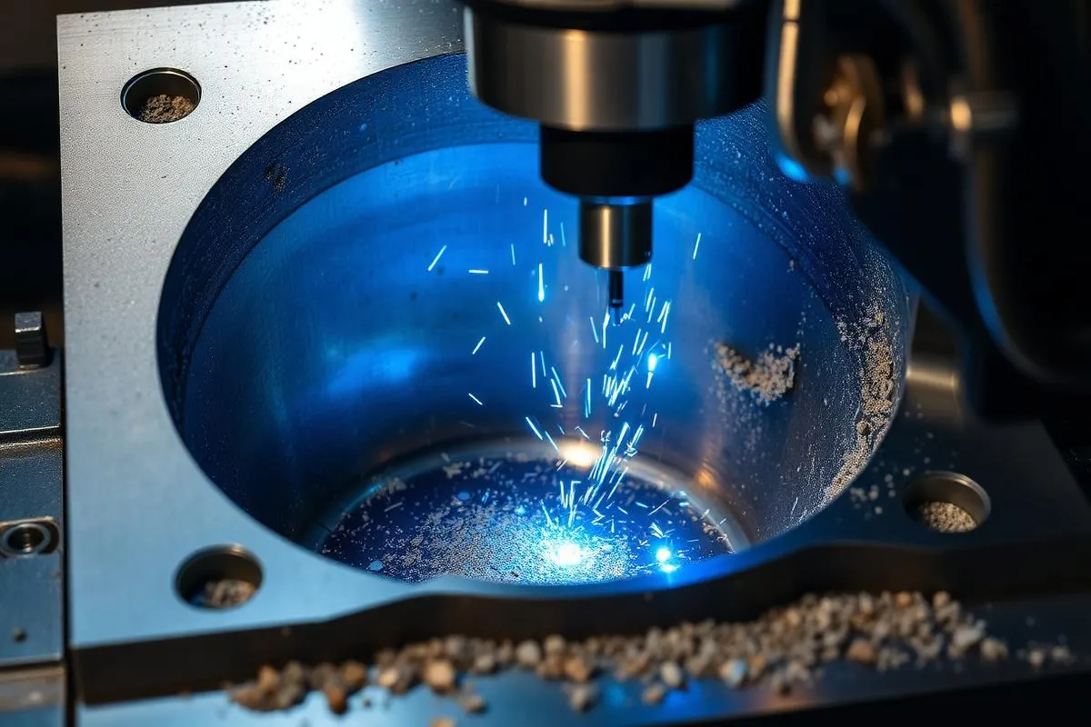 CNC machining mould cavity